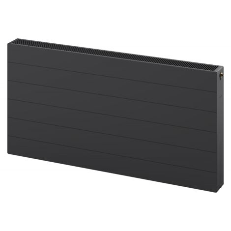 Mexen Line CCL22 Plattenheizkörper 900 x 900 mm, mittlerer Unteranschluss, 1979 W, Anthrazit - W6C22L-090-090-66
