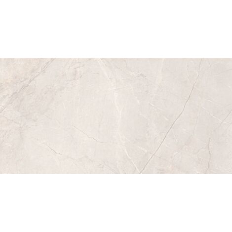 Mexen Litava Bianco muestra de gres esmaltado rectificado. G1, azulejo de piso y pared 120 x 60 cm, grabado - TL406-00-S