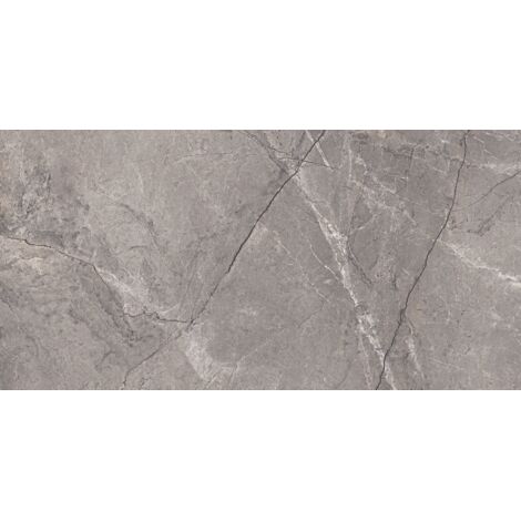 Mexen Litava Graue Probe rechteckiger glasierter Feinsteinzeugfliese G1, Boden- und Wandfliese 120 x 60 cm, Carving - TL406-03-S