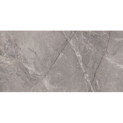 Mexen Litava Grey grès émaillé rect. G1, carreau sol-mur 120 x 60 cm, carving - TL406-120-060-03