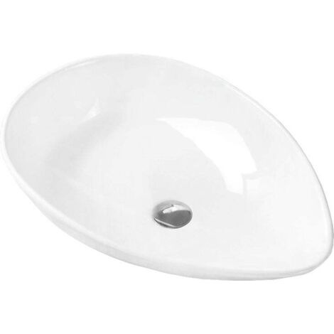 Mexen Livia lavabo da appoggio 65 x 44 cm, bianco - 21416500
