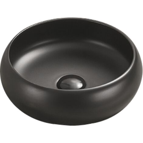 Mexen Lola lavabo da appoggio 36 x 36 cm, nero opaco - 22213685