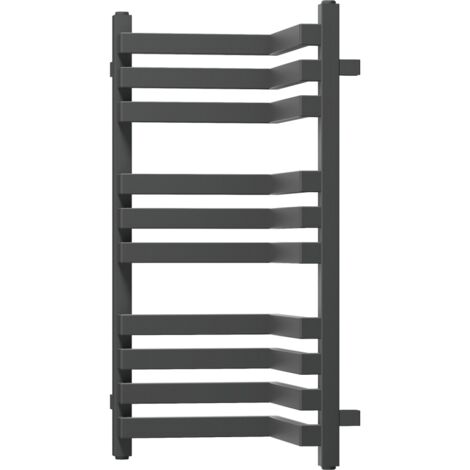 Mexen Loop radiatore da bagno 750 x 375 mm, 413 W, antracite - W129-0750-350-00-66