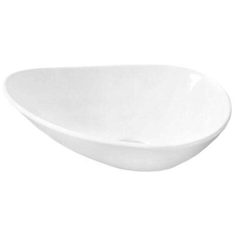 Mexen Lorena lavabo de comptoir 53 x 41 cm, Blanc - 21295300