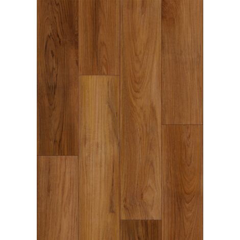 Mexen Lubbock pannelli in vinile 1240 x 182 mm SPC 6,5 mm, sottofondo IXPE 1,5 mm, 4 V-Fuga, Teak - F1092-1240-182-505-4V1-08
