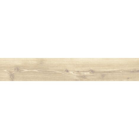 Mexen Lumiere Haya grès émaillé rectifié. G1, carreau aspect bois pour sol et mur 120 x 20 cm, mat - TL608-120-020-00