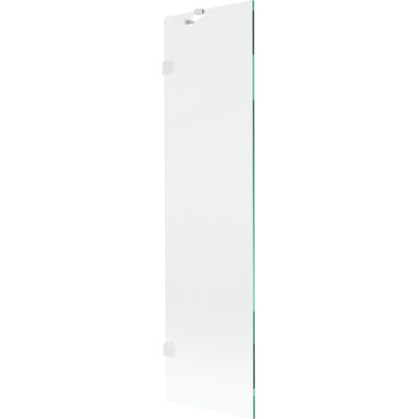Mexen Lunar Duschabtrennung 1-flügelig 50 x 150 cm, transparent, weiß - 897-050-000-20-00