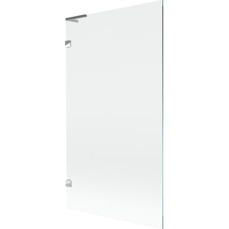 Mexen Lunar L mampara de ducha 1-panel 100 x 150 cm, transparente, cromo - 897L-100-000-01-00