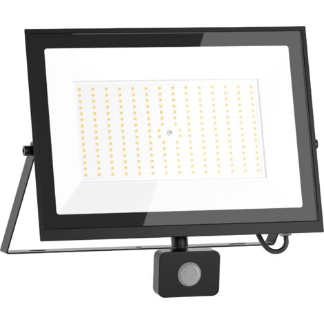 Mexen Luxpro projecteur LED avec détecteur de mouvement, 150W, Neutre - 4000K, 13500 lm, noir - L235-150-40-70