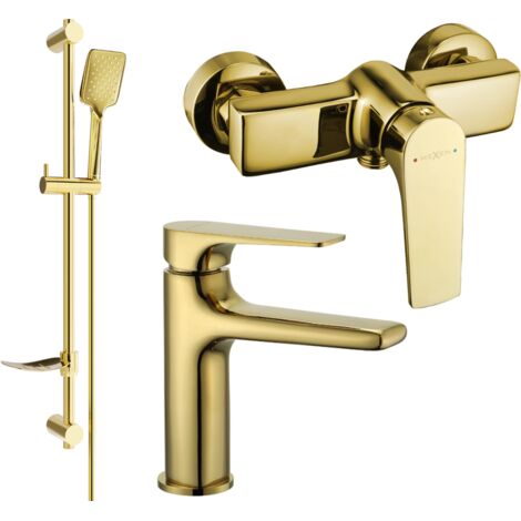 Mexen Lynx DF62 Brausegarnitur, Gold - 745904DF62-50