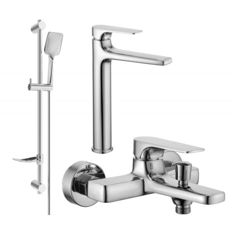 Mexen Lynx DF62 set da bagno, cromo - 745913DF62-00