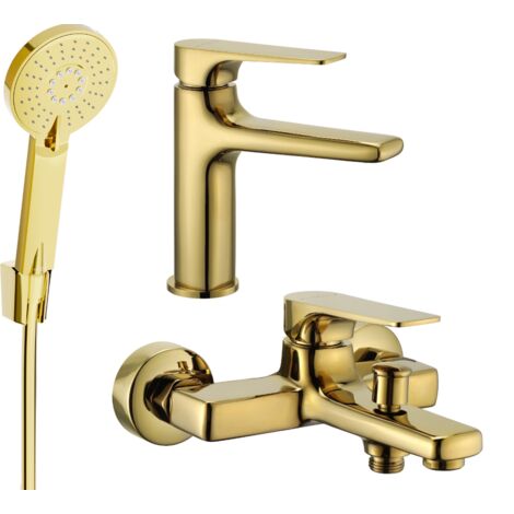 Mexen Lynx R40 set da bagno, oro - 745903R40-50