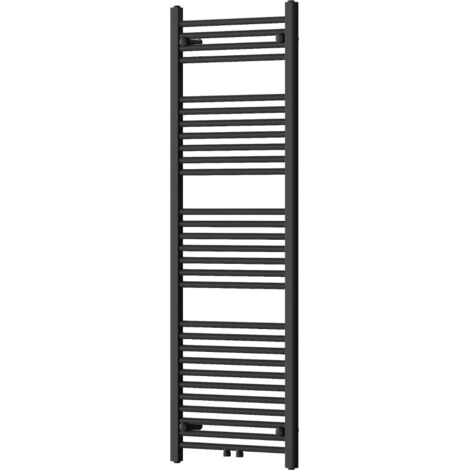 Mexen Mars radiador de ba帽o 1500 x 500 mm, 626 W, negro - W110-1500-500-00-70
