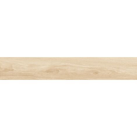 Mexen Meranti Avorio grès émaillé rectifié G1, carreau aspect bois pour sol et mur 120 x 20 cm, mat - TL609-120-020-00