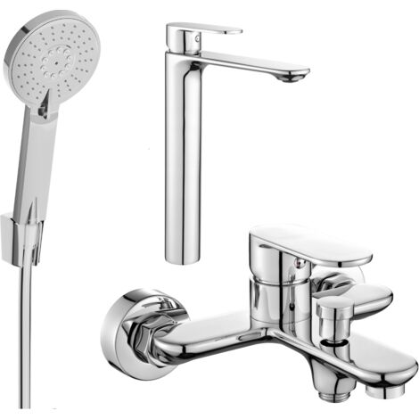 Mexen Milo R40 set bagno, cromo - 71313R40-00