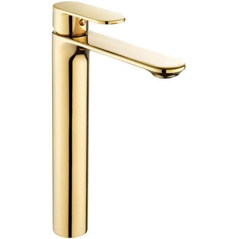 Mexen Milo robinet de lavabo haut, Or - 71310-50