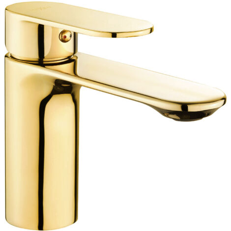 Mexen Milo robinet de lavabo, Or - 71300-50