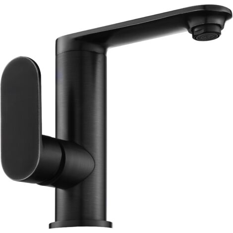 Mexen Milo robinet latéral de lavabo, Noir - 71305-70