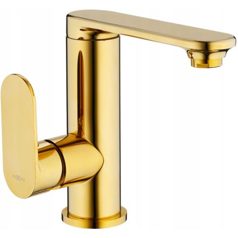 Mexen Milo robinet latéral de lavabo, Or - 71305-50
