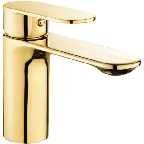 Mexen Milo rubinetto per lavabo, oro - 71300-50
