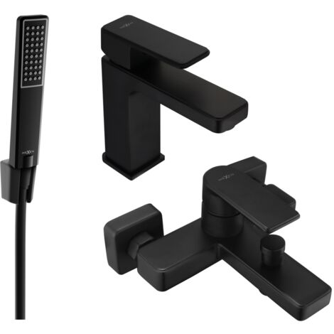Mexen Mino R72 set da bagno, nero - 72403R72-70