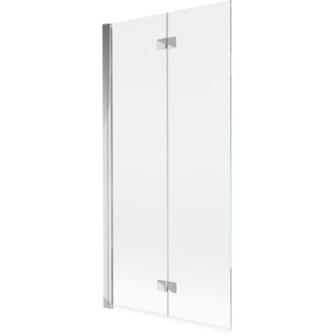 Mexen Mist Duschwand 2-teilig links 90 x 150 cm, transparent, Chrom - 8A9-090-002-01-00-L