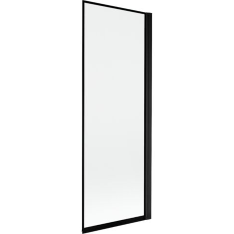 Mexen Mist paravento doccia 1 anta destra 70 x 150 cm, cornice nera, nero - 8A9-070-001-70-70-P