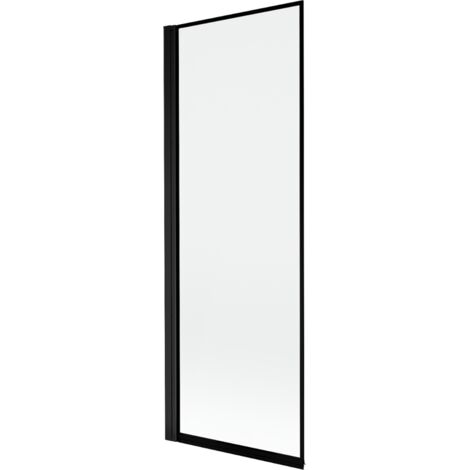 Mexen Mist parete doccia 1 anta sinistra 70 x 150 cm, cornice nera, nero - 8A9-070-001-70-70-L