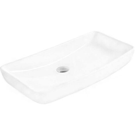 Mexen Moira lavabo sobre encimera 60 x 39 cm, blanco - 21386000