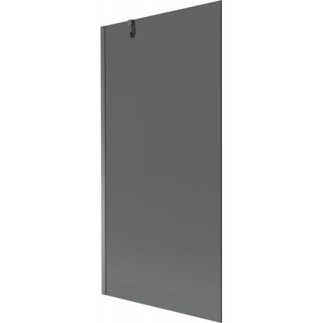 Mexen Next Badewannen-Faltwand 1-flügelig 90 x 150 cm, Graphit, Gun Metal - 895-090-000-00-40-95