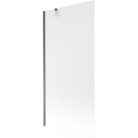 Mexen Next Duschwand 1-flügelig 90 x 150 cm, matt, Gun Metal - 895-090-000-00-30-95