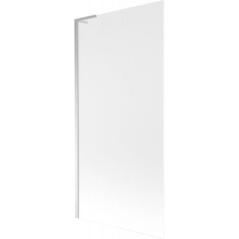Mexen Next L Badewannenabtrennung 1-flügelig 90 x 150 cm, matt, Chrom - 895-090-000-03-30-01
