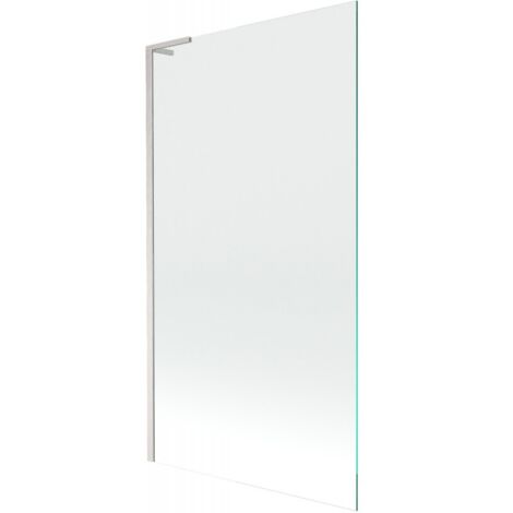 Mexen Next L Duschwand 1-flügelig 100 x 150 cm, transparent, gebürsteter Nickel - 895-100-000-03-00-97