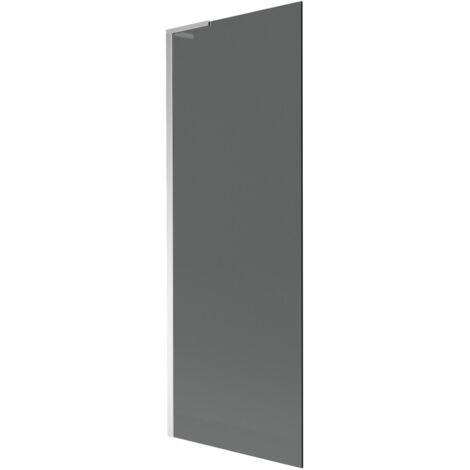 Mexen Next L panel de ba帽era con una hoja 70 x 150 cm, grafito, cromo - 895-070-000-03-40-01
