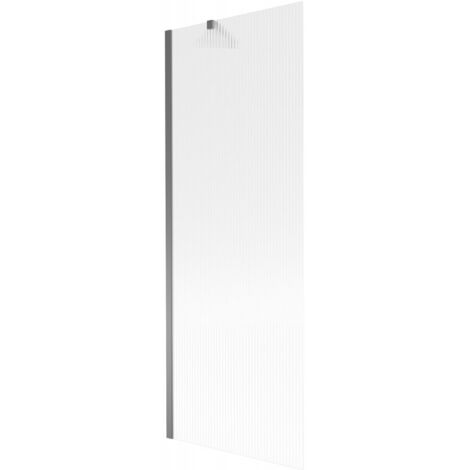 Mexen Next mampara de ba帽era de 1 hoja 70 x 150 cm, rayada, metal armado - 895-070-000-00-09-95