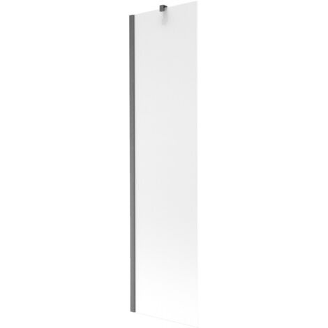 Mexen Next mampara de ba帽o 1 hoja 50 x 150 cm, escarcha, gris arma cepillado - 895-050-000-00-30-66