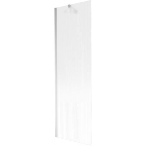Mexen Next mampara de ba帽o de 1 hoja 60 x 150 cm, rayas, cromo - 895-060-000-00-09-01