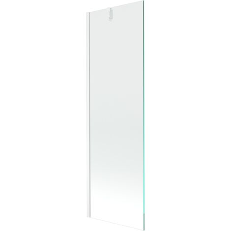 Mexen Next mampara de ducha 1 ala 60 x 150 cm, transparente, blanca - 895-060-000-00-00-20