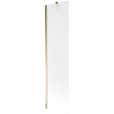 Mexen Next panel de ba帽era 1-hoja 50 x 150 cm, escarcha, dorado - 895-050-000-00-30-50