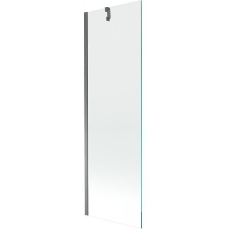 Mexen Next paratia da vasca 1 anta 60 x 150 cm, trasparente, gun metal - 895-060-000-00-00-95