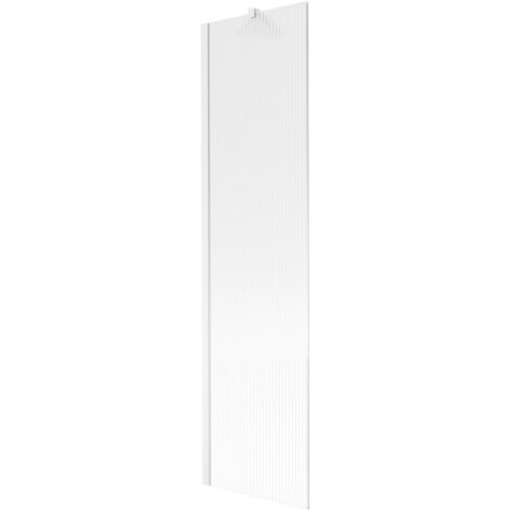 Mexen Next paratia doccia 1-anta 50 x 150 cm, strisce, bianco - 895-050-000-00-09-20