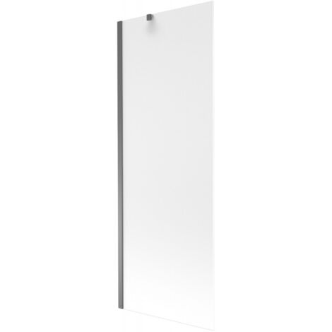 Mexen Next paroi de baignoire 1 panneau 70 x 150 cm, dépoli, métal gun - 895-070-000-00-30-95