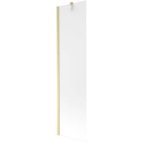 Mexen Next paroi de baignoire 1 volet 50 x 150 cm, dépoli, or brossé - 895-050-000-00-30-55