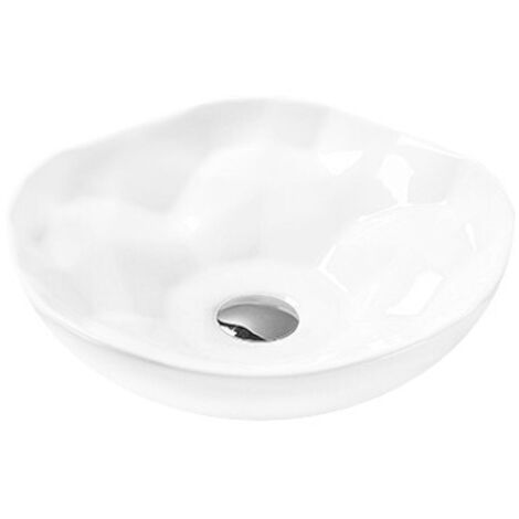 Mexen Nicea lavabo sobre encimera 41 x 41 cm, blanco - 21754100