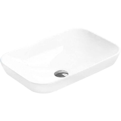Mexen Nina lavabo da incasso nel piano 51 x 33 cm, bianco - 21665100