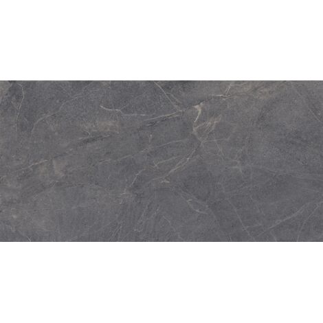 Mexen Olvera Black Grès émaillé rectifié, carreau sol-mur 120 x 60 cm, carving - TL418-120-060-02