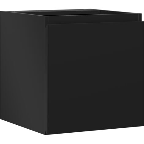 Mexen Orio armadietto da bagno sotto-lavabo 45 cm, 1 porta, nero opaco - 91A11-04547-1-BF71