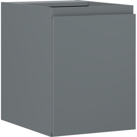 Mexen Orio armoire de salle de bain sous lavabo 35 cm, 1 porte, graphite mat - 91A11-03547-1-BF66