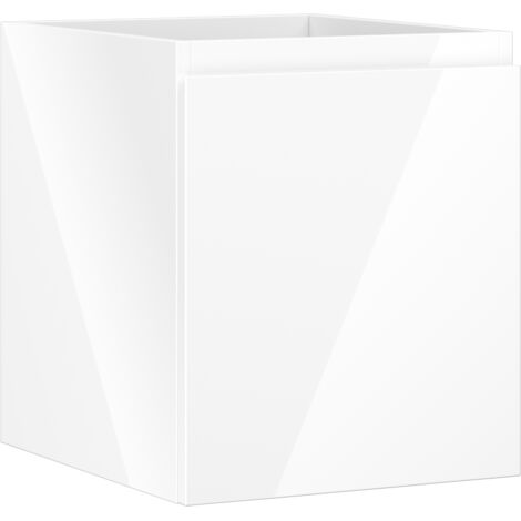 Mexen Orio armoire de salle de bain sous lavabo 40 cm, 1 tiroir, blanc brillant - 91A10-04047-1-BF00