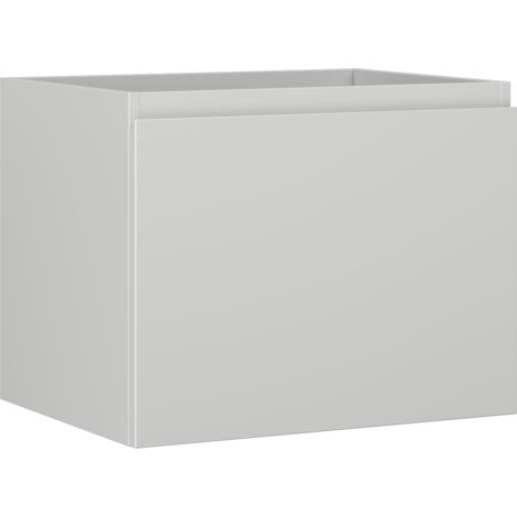 Mexen Orio armoire de salle de bain sous-lavabo 60 cm, 1 tiroir, gris mat - 91A10-06047-1-BF62